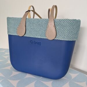 The O Bag blue tote